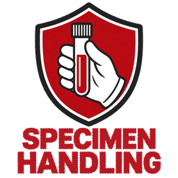 Specimen handling icon